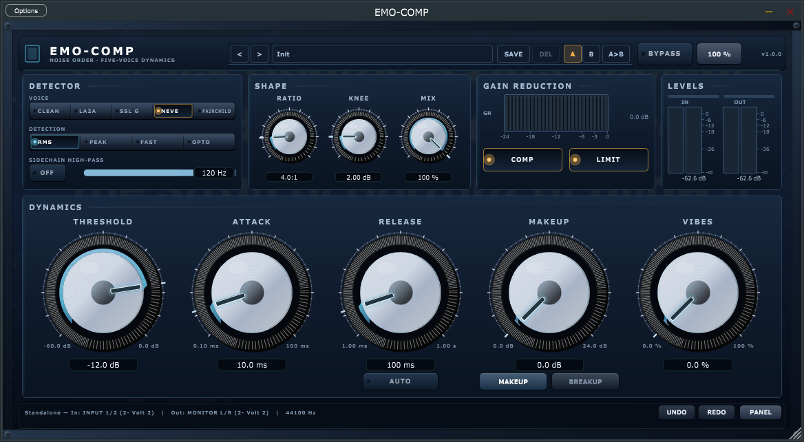 EMO-COMP interface